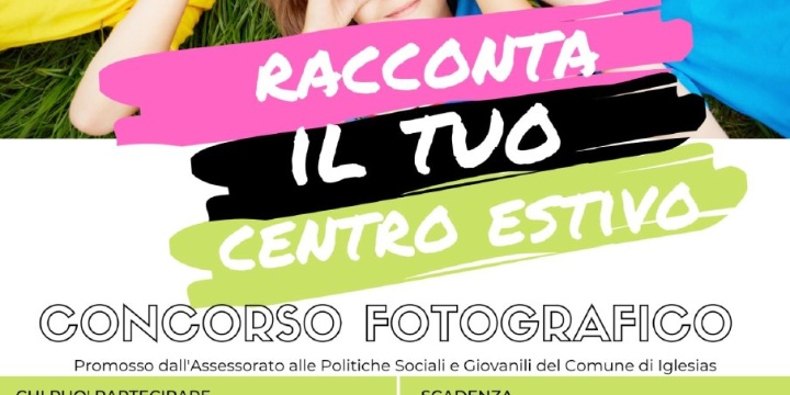 Ingrandisci la foto: Concorso fotografico: "Racconta il tuo centro estivo" Concorso fotografico: "Racconta il tuo centro estivo"