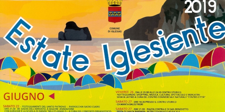 Programma manifestazione: Estate Iglesiente 2019 - sc. 30/08/2019