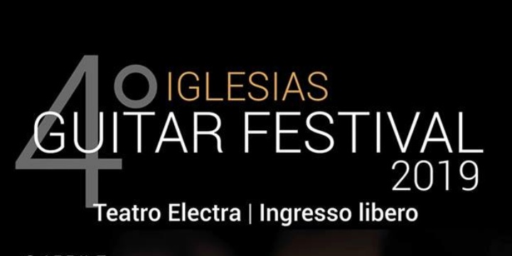 Manifestazione "4° Guitar Festival 2019 - Iglesias"