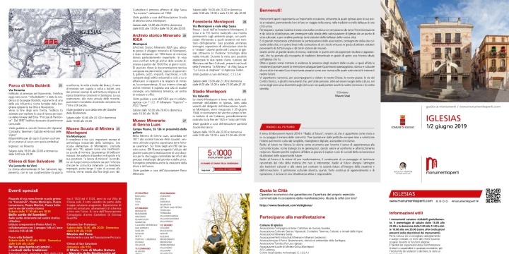 Ingrandisci la foto: Iniziativa culturale: 23° edizione "Monumenti Aperti 2019" Iniziativa culturale: 23° edizione "Monumenti Aperti 2019"