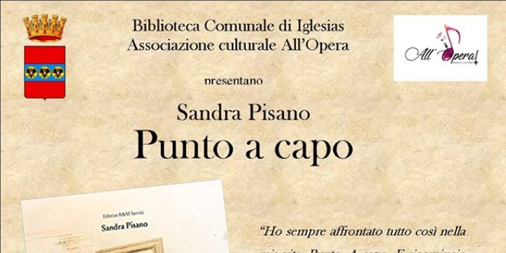 Biblioteca Comunale: Sandra Pisano "Punto a capo"