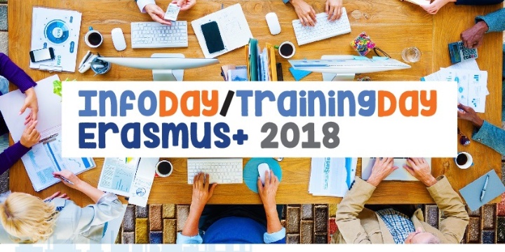 InfoDay/TrainingDay Erasmus + 2018