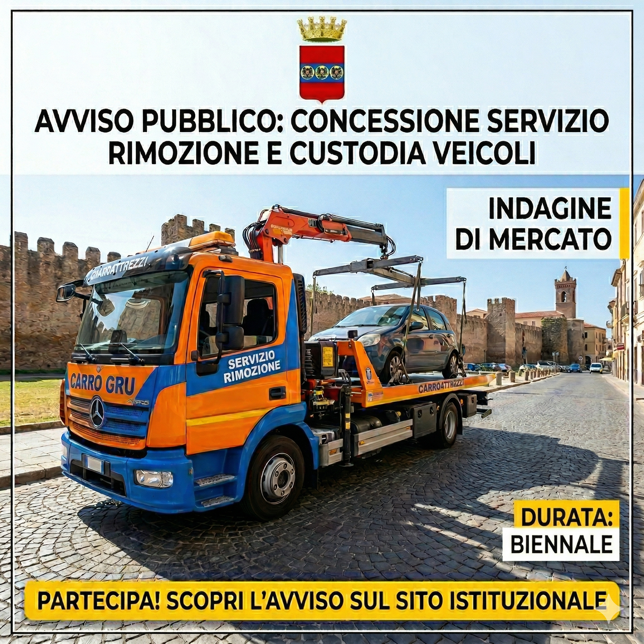 Visualizza la notizia: Indagine di mercato per affidamento servizio rimozioni