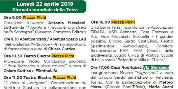 Ingrandisci la foto: Giornata mondiale della terra Giornata mondiale della terra