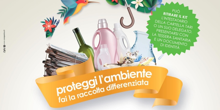 Ingrandisci la foto: Raccolta differenziata: prosecuzione distribuzione KIT e MASTELLI - sc. 28/09/2019 Raccolta differenziata: prosecuzione distribuzione KIT e MASTELLI - sc. 28/09/2019