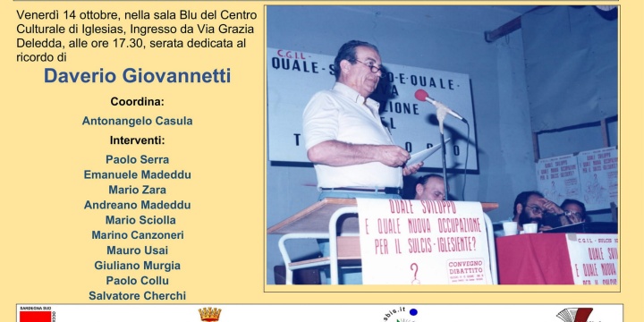 Ingrandisci la foto: Serata dedicata al ricordo di Daverio Giovannetti Serata dedicata al ricordo di Daverio Giovannetti
