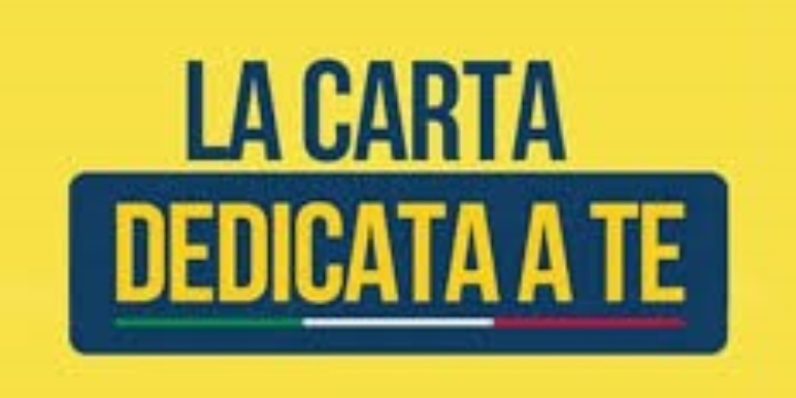 Ingrandisci la foto: "Carta Dedicata a te" - Pubblicazione della lista dei beneficiari "Carta Dedicata a te" - Pubblicazione della lista dei beneficiari