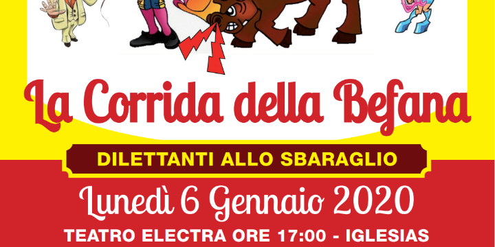 Ingrandisci la foto:  Spettacolo "La Corrida della Befana - Dilettanti allo sbaraglio"  Spettacolo "La Corrida della Befana - Dilettanti allo sbaraglio"
