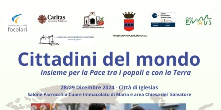 Ingrandisci la foto: Cittadini del mondo - Insieme per la Pace tra i popoli e con la Terra Cittadini del mondo - Insieme per la Pace tra i popoli e con la Terra