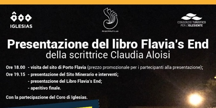 Claudia Aloisi presenta il libro " FLAVIA' S END "