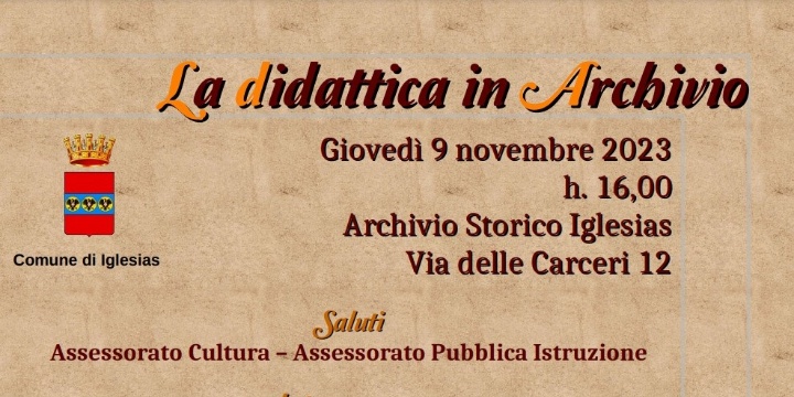 Ingrandisci la foto: La didattica in Archivio La didattica in Archivio
