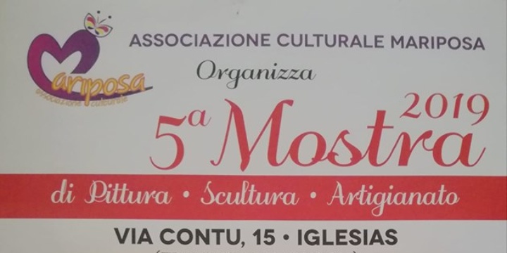 Ingrandisci la foto: Manifestazione culturale: "5° Mostra 2019" pittura, scultura e artigianato Manifestazione culturale: "5° Mostra 2019" pittura, scultura e artigianato