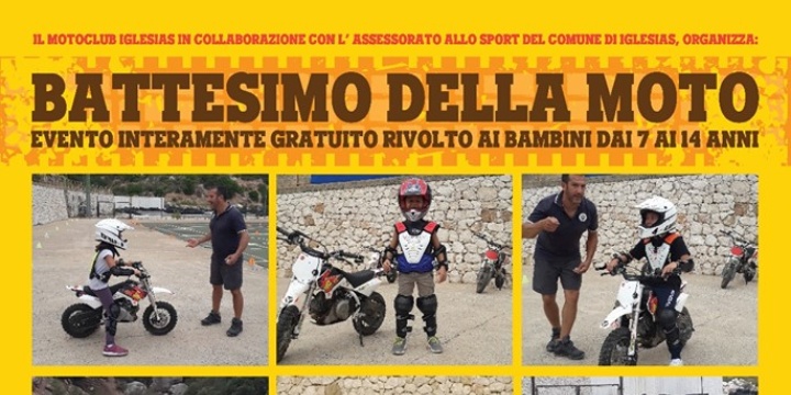 Ingrandisci la foto: Manifestazione sportiva: "Battesimo della Moto" per i bambini dai 7 ai 14 anni Manifestazione sportiva: "Battesimo della Moto" per i bambini dai 7 ai 14 anni
