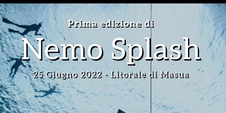 Ingrandisci la foto: Manifestazione "Nemo Splash" - litorale di Masua il 25/06/2022 Manifestazione "Nemo Splash" - litorale di Masua il 25/06/2022