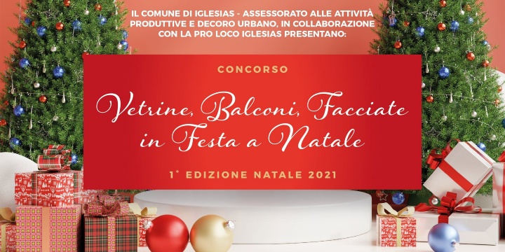 Ingrandisci la foto: Natale Iglesiente: Concorso Vetrine, Balconi e Facciate in Festa a Natale  Natale Iglesiente: Concorso Vetrine, Balconi e Facciate in Festa a Natale