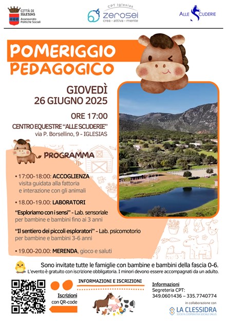 Visualizza l'evento: Pomeriggio pedagogico