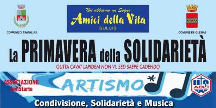 Manifestazione: La primavera della solidarietà - giornata mondiale autismo