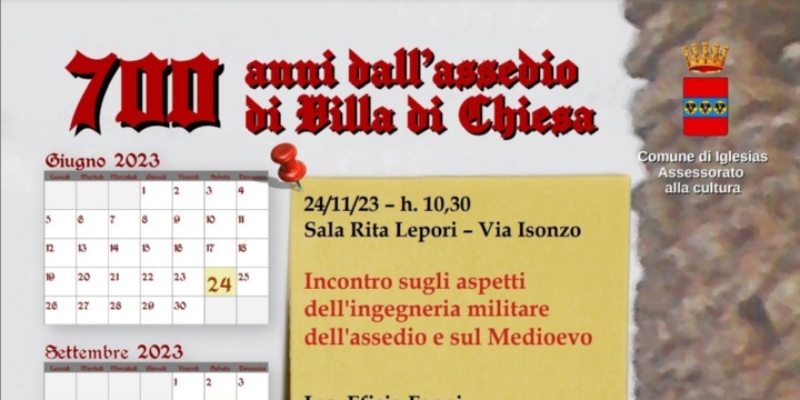 Ingrandisci la foto: 3° evento "700 anni dall'assedio di Villa di Chiesa" 3° evento "700 anni dall'assedio di Villa di Chiesa"