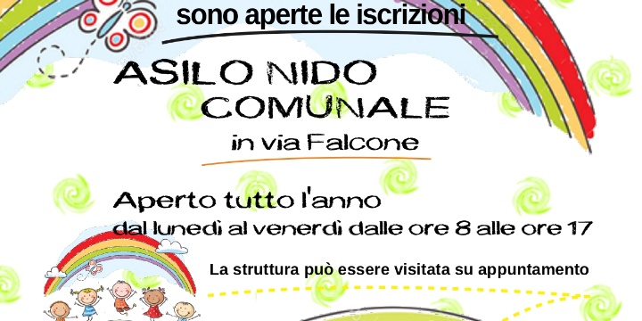 Ingrandisci la foto: Iscrizioni Asilo Nido Comunale anno educativo 2019/2020. Dettaglio iscrizioni e domanda ammissione Iscrizioni Asilo Nido Comunale anno educativo 2019/2020. Dettaglio iscrizioni e domanda ammissione