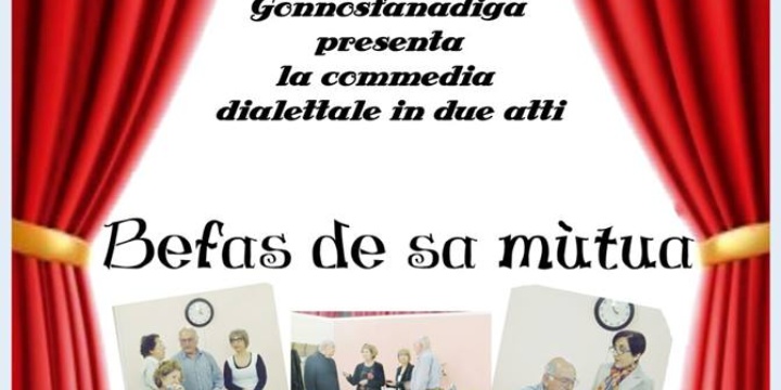 Ingrandisci la foto: Festa di San Benedetto: COMMEDIA in sardo Festa di San Benedetto: COMMEDIA in sardo