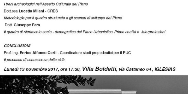 Ingrandisci la foto: Villa Boldetti ospiterà l'Urban Center del Comune di Iglesias Villa Boldetti ospiterà l'Urban Center del Comune di Iglesias