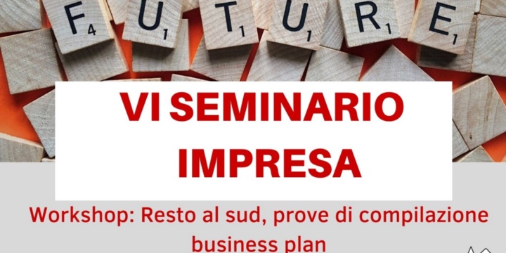VI SEMINARIO IMPRESA-Workshop: RESTO AL SUD
