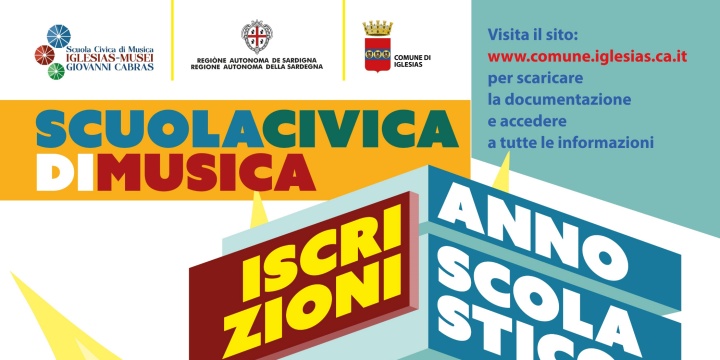 Ingrandisci la foto: Iscrizioni alla Scuola Civica di Musica Iglesias - Musei (2025/2026) Iscrizioni alla Scuola Civica di Musica Iglesias - Musei (2025/2026)