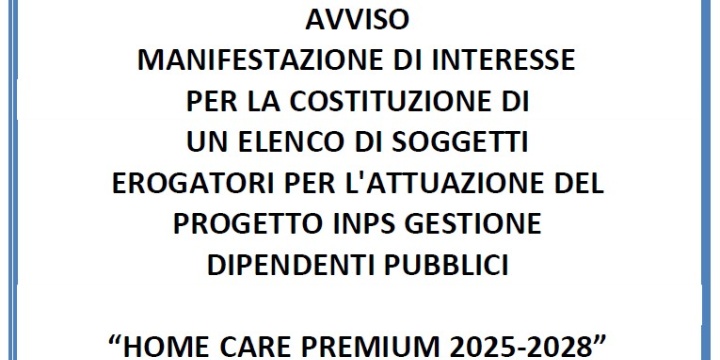 Ingrandisci la foto: Home Care Premium 2025 - 2028 Home Care Premium 2025 - 2028