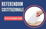Visualizza la notizia: Referendum Costituzionale del 22 e 23 marzo 2026 Visualizza la notizia: Referendum Costituzionale del 22 e 23 marzo 2026