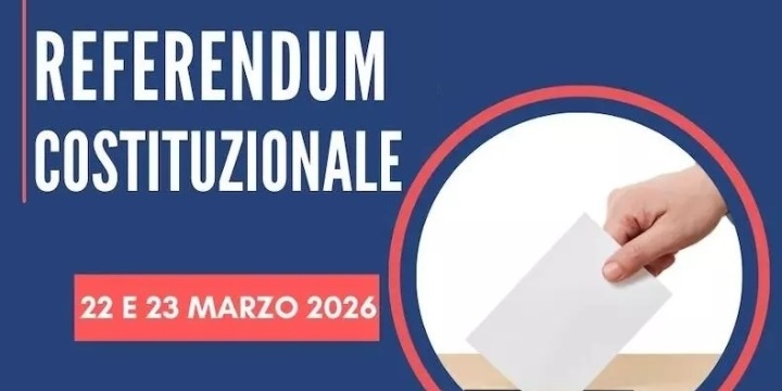 Ingrandisci la foto: Referendum Costituzionale del 22 e 23 marzo 2026 Referendum Costituzionale del 22 e 23 marzo 2026